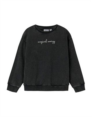 NKFLiva Box Sweatshirt - Black 